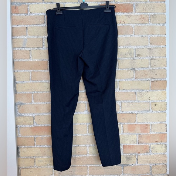 Cambio Black and Navy Check Dress Pant - Picture 3 of 5